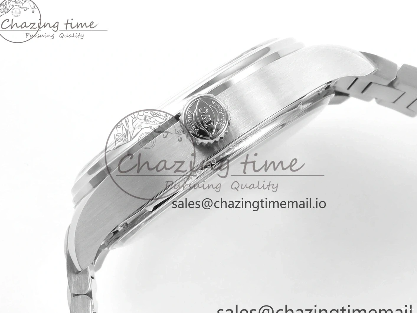 MIROTIME 0324 Portugieser Auto IWC0562A APSF 1:1 Best Edition White RG Dial on SS Bracelet A Unique 6991